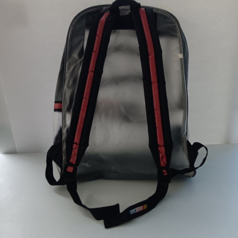 Nascar Dale Earnhardt Jr. And His #8 Race Car Transparent Security Backpack - Picture 2 of 7